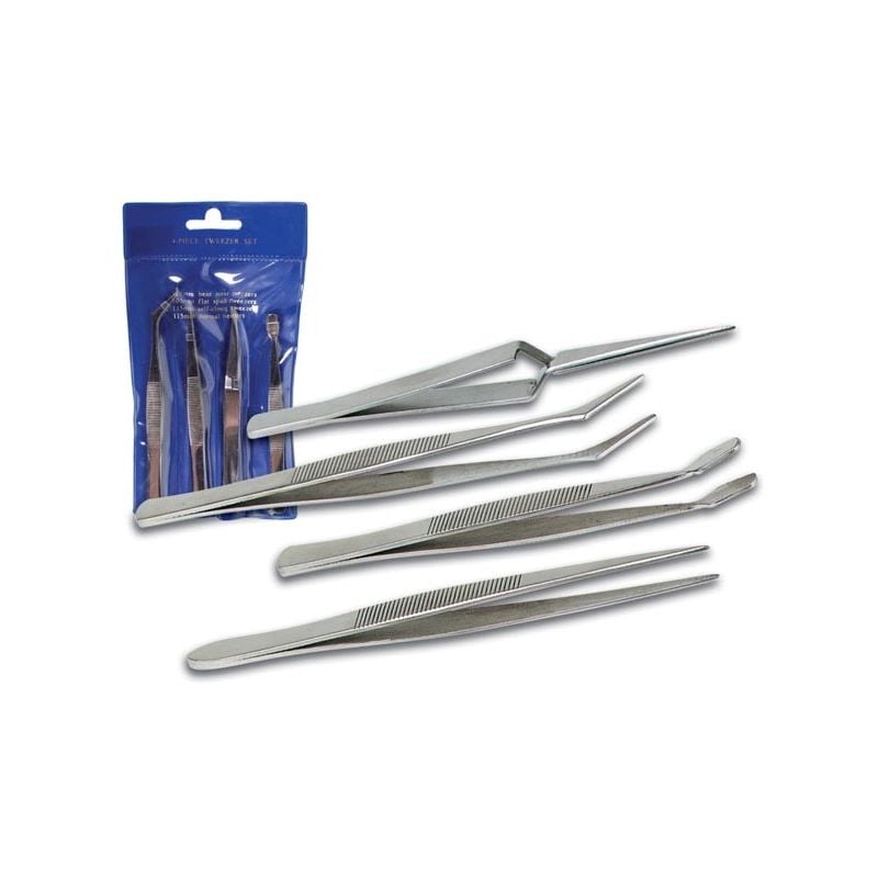 Velleman - jeu de 4 brucelles vttwset