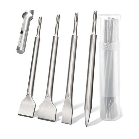 Jeu de 4 burins SDS Plus