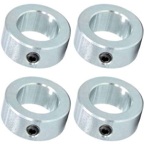 Jeu de 4 butées de profondeur de 20 mm pour roue de diable