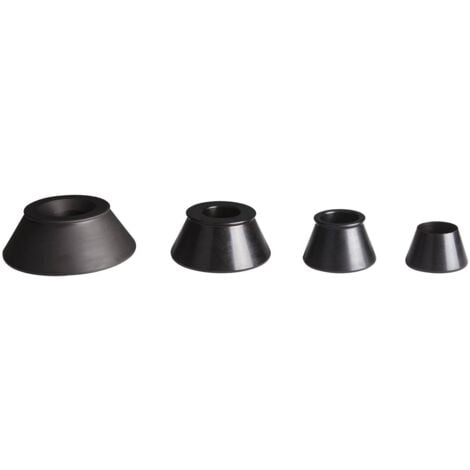 Jeu de 4 cônes centrage ø42-137mm pour arbre d'équilibreuse ø40mm - EQ 6521BL - CLAS Equipements