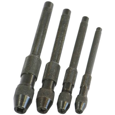 Jeu de 4 mandrins - collier de serrage nervuré - multirex