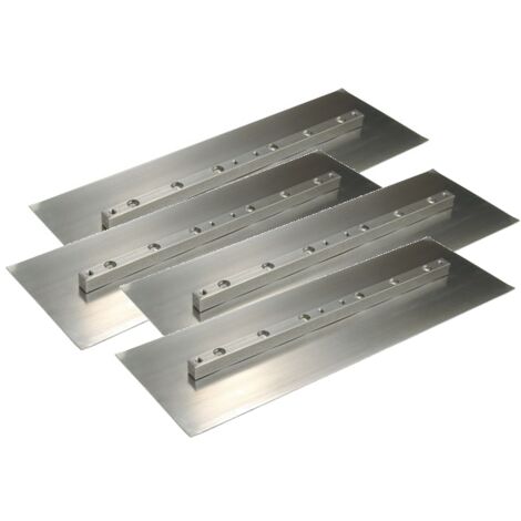 Jeu de 4 pales de finition pour truelle mécanique 900 mm