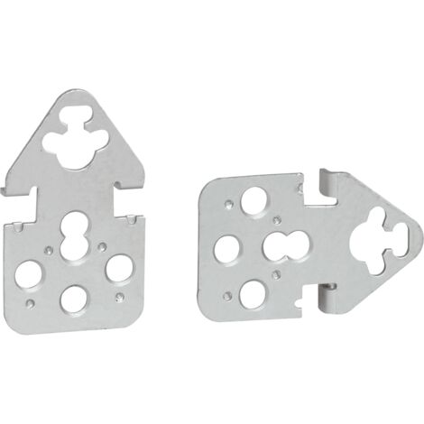 Jeu de 4 pattes de fixation murale pour coffret Atlantic métal LEGRAND 036404