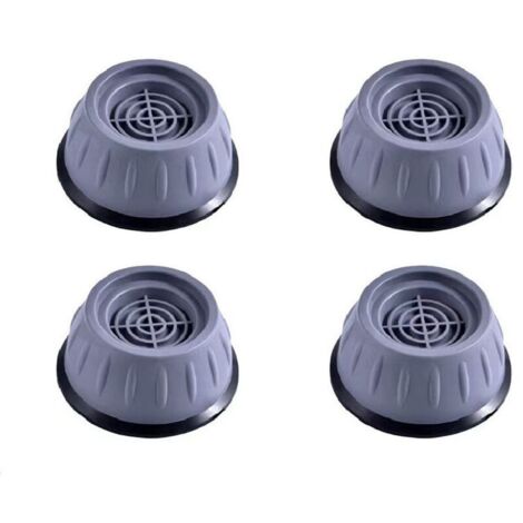 Jeu de 4 pieds de meubles. tapis anti-vibrations pour machines à laver. pieds en caoutchouc antidérapants pour machines à laver. sèche-linge. meubles. tapis universel anti-bruit et anti-vibrations. au