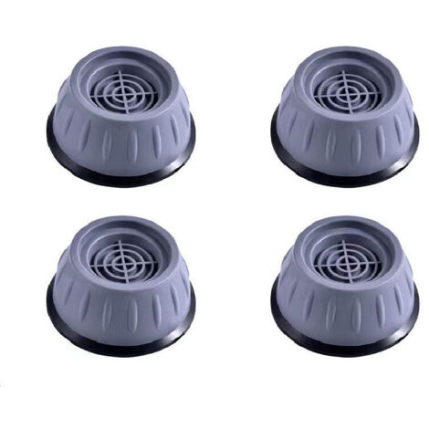 Jeu de 4 pieds de meubles, tapis anti-vibrations pour machines à laver, pieds en caoutchouc antidérapants pour machines à laver, sèche-linge, meubles, tapis universel anti-bruit et anti-vibrations, au