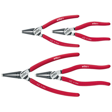 Jeu de 4 Pinces Classic pour Circlips Int+Ext 34708