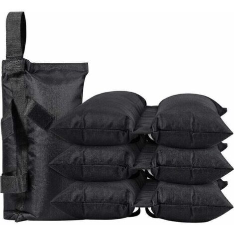 AAMUNPA Jeu de 4 Poids de Sable Gazebo, 600D Paquet de Sable Gazebo, Qualité Industrielle Poids Lourd Poids pour Les Jambes,