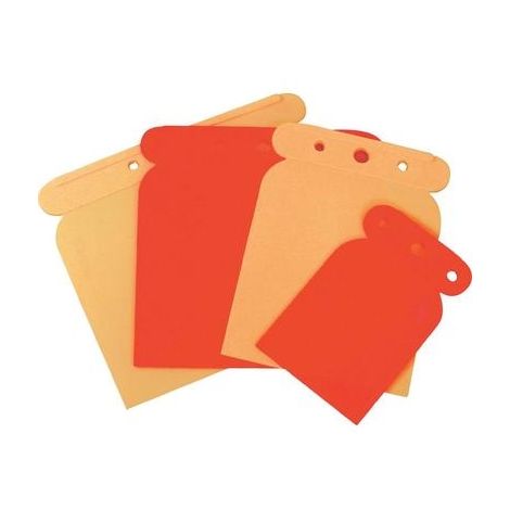 Jeu de 4 spatules pour la carrosserie Nigrin C91436