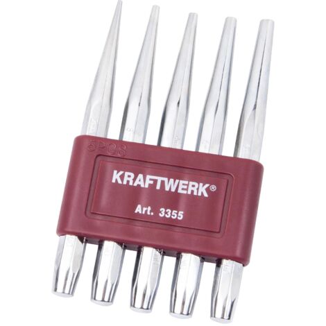 Jeu de 5 chasse-Pointes avec porte-outils KRAFTWERK