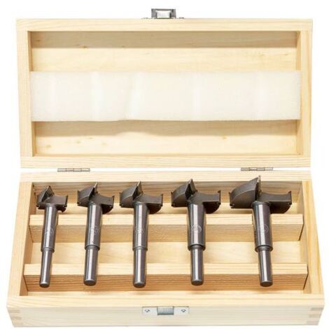 Jeu de 5 coupe-charnieres hm pour bois Holzmann fbs5tlg