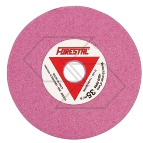 Jeu de 5 disques à grain fin de couleur rose pour affûteuses de chaînes de tronçonneuses