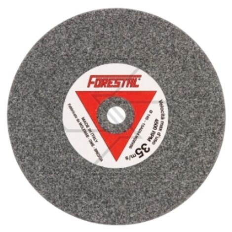 Jeu de 5 disques d'affûtage de couleur grise, grain moyen, pour affûteuse de chaîne de tronçonneuse