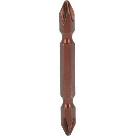 Jeu de 5 embouts de tournevis en acier allié, accessoires de perceuse à double tête à long manche, pour tournevis électriques, perceuses électriques, outils pneumatiques, 65 mm / 2,6 pouces
