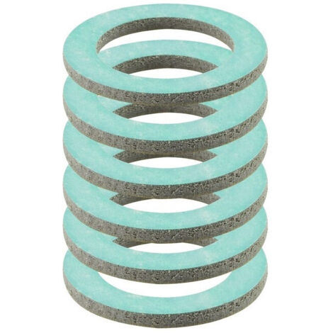 JEU DE 5 JOINTS 26x16x2mm, POUR RACCORDEMENT 3/4