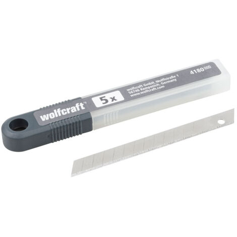 Jeu De 5 Lames Séparables 9mm, 13 Segments 4180000  - WOLFCRAFT