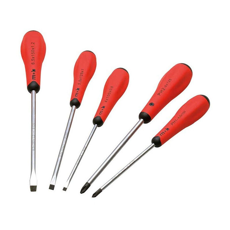 Jeu de 5 tournevis mob