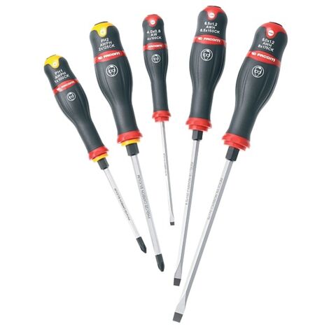Jeu de 5 tournevis protwist Fente Pozidriv - ATWCK.J5 - FACOM