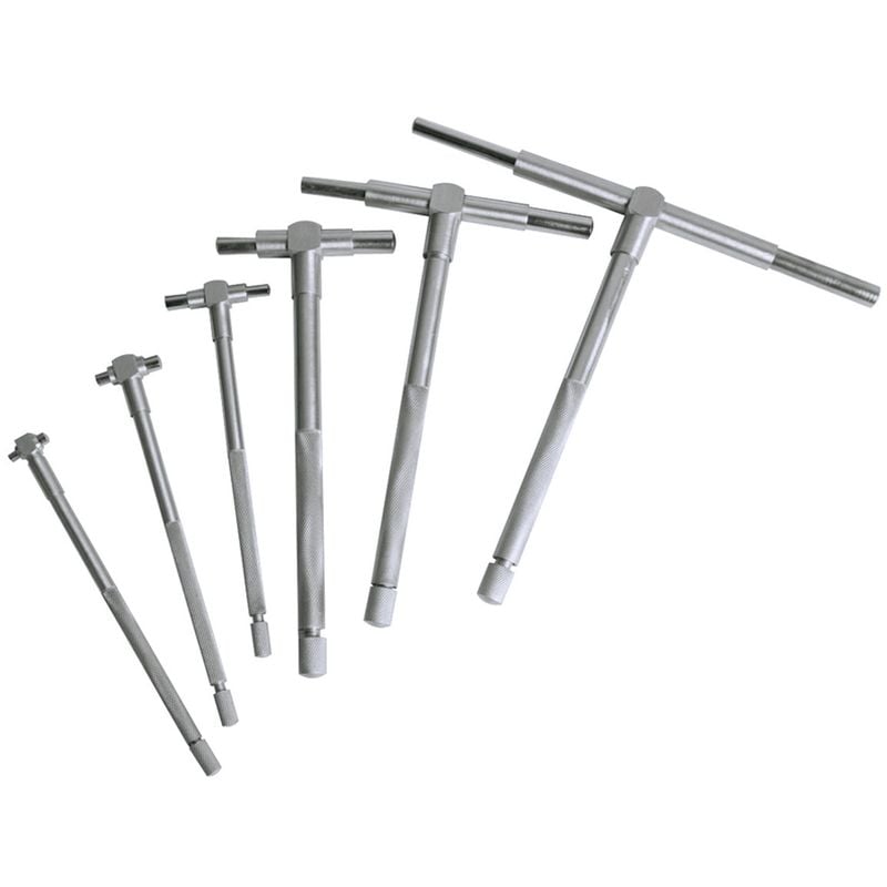 Silverline - jeu de 6 calibres télescopiques 8 - 150 mm 675092