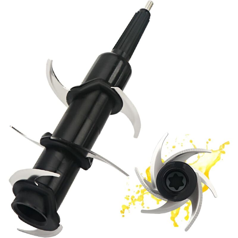 Jeu de 6 Lames pour Blender/Mixeur - Acier Inoxydable 304 - Compatible Centrifugeuse et Mixeur