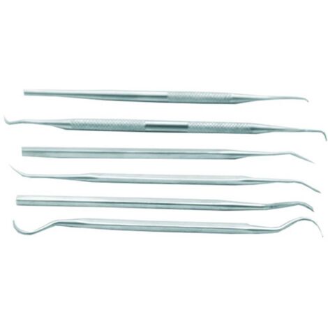 Jeu de 6 sondes - longueur 120 mm. - multirex