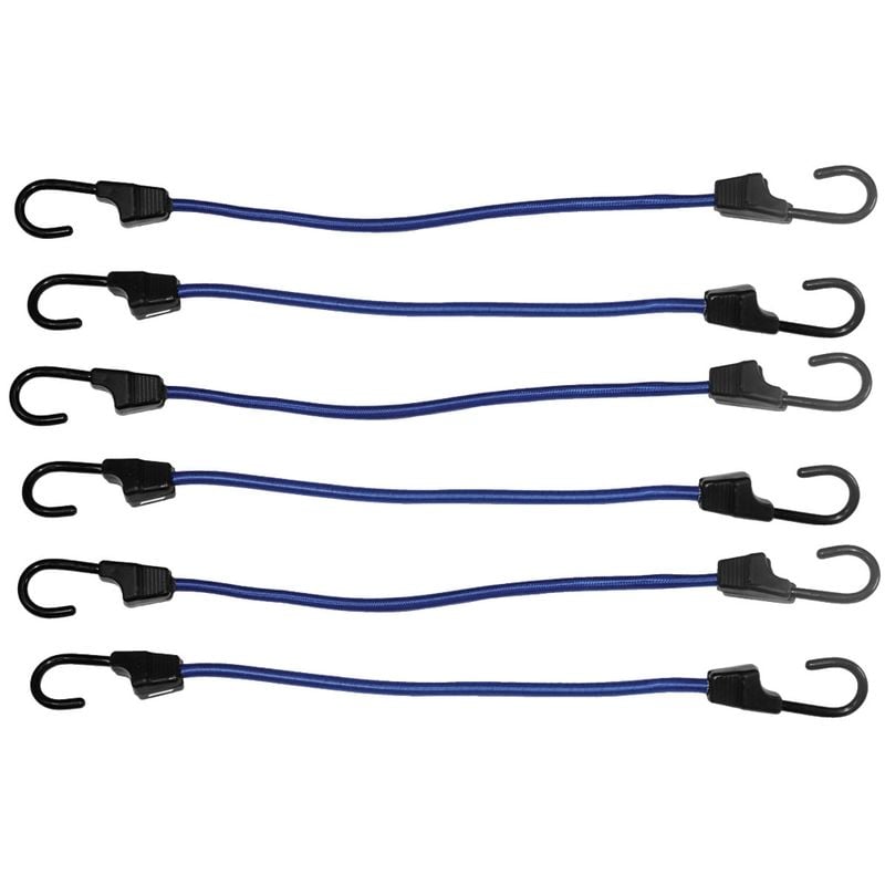 Silverline - jeu de 6 tendeurs 400 mm 140821