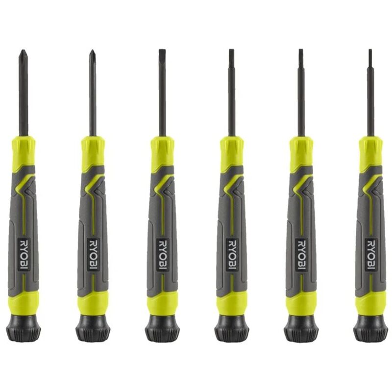 RYOBI Jeu de 6 tournevis de précision - vue 3