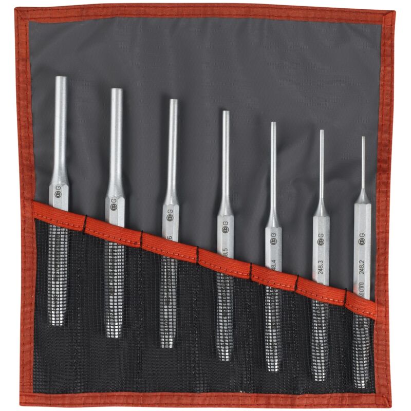 Jeu de 7 chasse goupilles en trousse Facom 248JT7PB