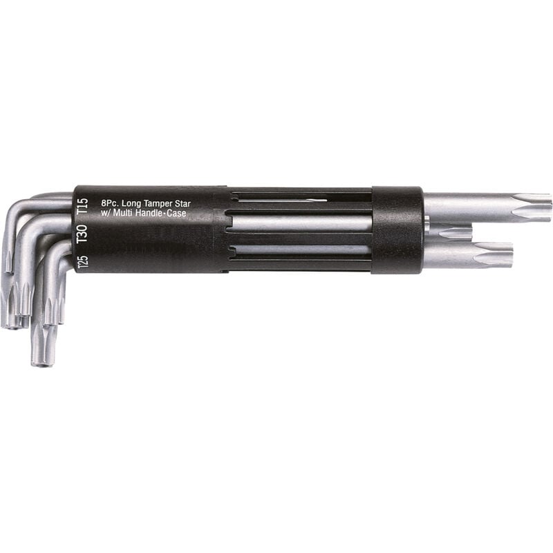 Kstools - Jeu de 8 clés mâles torx® percé longue T10 à T50