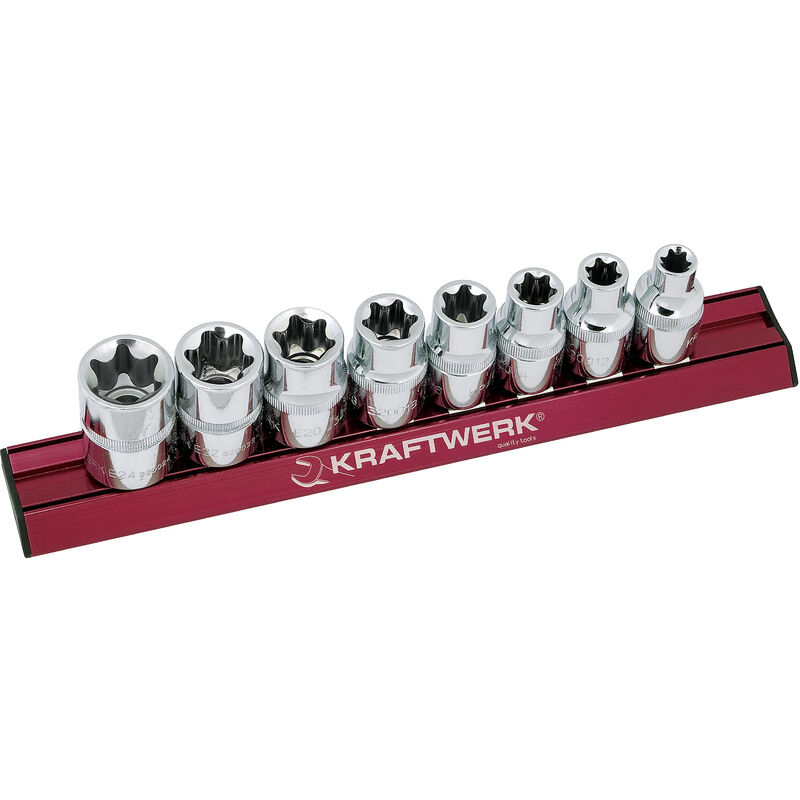 Jeu de 8 douilles tx ext. maga 320099 - Ce produit de marque est neuf. - Kraftwerk