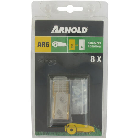 Jeu De 8 Lames Pour Robot Tondeuse Robomow Rk4000 Pro