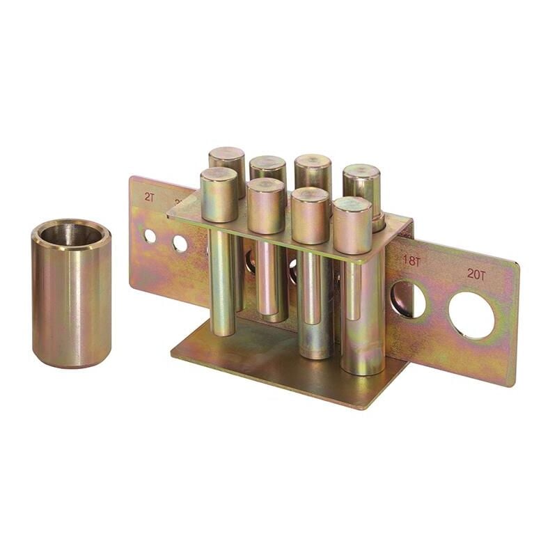 Fervi - Jeu de 8 poincons de presse 0485