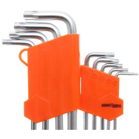 Jeu de 9 clés Allen étoile KD10295