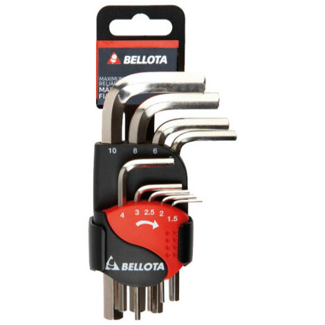 Jeu de 9 clés BELLOTA - Allen et Torx - 64589N