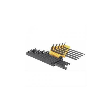 Jeu de 9 clés mâles Torx sphériques Écréhous - P-Pro