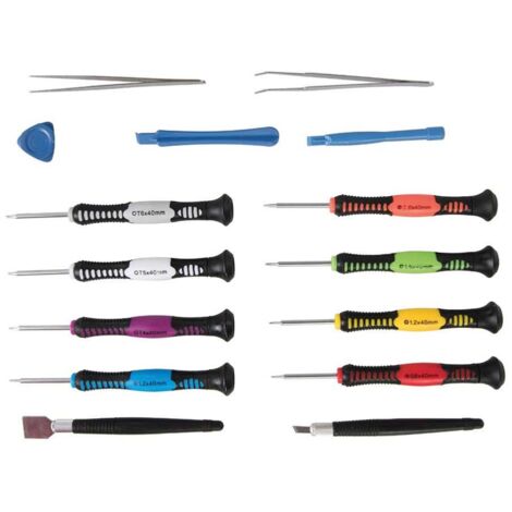 Tournevis professionnel de qualit/é pr/écise et industrielle pour MacBook MacBook Pro et MacBook Air avec /écran Retina HOUSEGAGA Tournevis de pr/écision /à 6 pointes Tournevis Torx T5