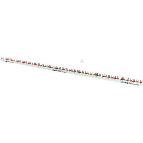 Jeu de barres de raccordement 1P 80A 16mm2 fourche (38 modules + contact auxiliaire) Z-GV-16/1P+HS 271062