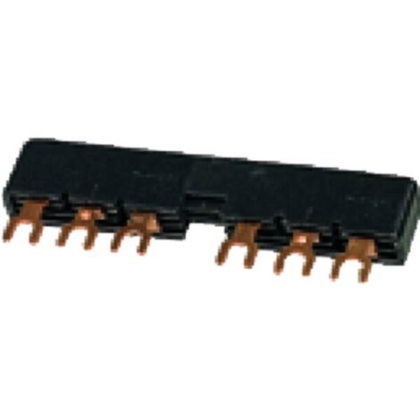Jeu de barres triphasé pour 2 PKZ0 +contact auxiliaire EATON B3.1/2-PKZ0