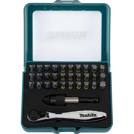 Jeu de bits avec cliquet 32 pièces Makita P-79790