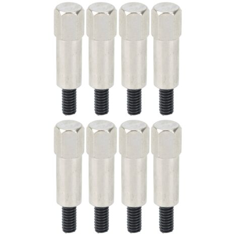 Jeu de boulons de couvercle en acier inoxydable, 8 pièces, adaptés au moteur Chevrolet 283 302 305 307 327 350 383 400 SBC