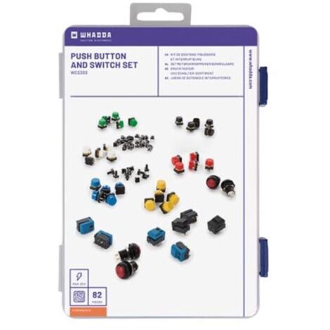 Jeu de boutons-poussoirs et de commutateurs Wcadda WCS300