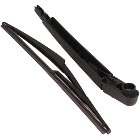 PECCPLNOM Jeu de bras d'essuie-glace arrière de voiture, 287815304R, noir, remplacement pour DACIA SANDERO 2005 – 2015