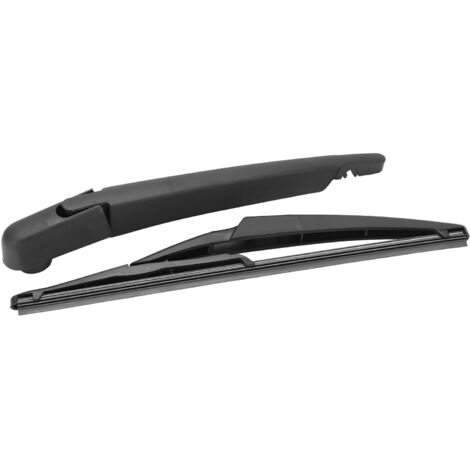 Jeu de bras et lame d'essuie-glace arrière noir 287815304R pour DACIA SANDERO 2005-2015