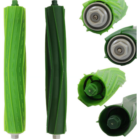 Jeu de brosses 2x pour iRobot Roomba i3+, i4+, i5+, i6+, i7+, j7 / Série E, I, J