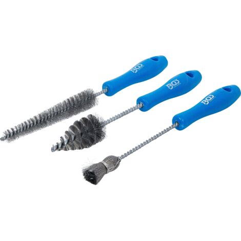 Jeu de brosses de nettoyage d’injecteur diesel  3 pcs.