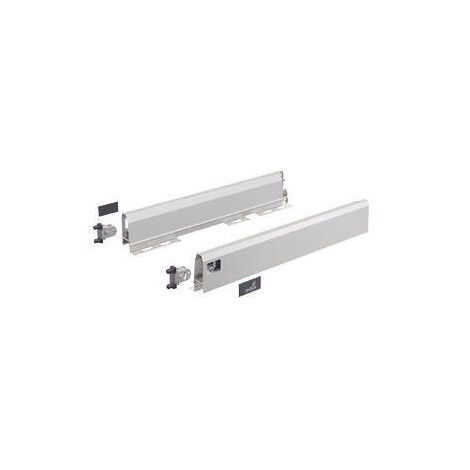 Jeu de cadres ArciTech Longueur nominale 400 mm Hauteur 126 mm Acier HETTICH