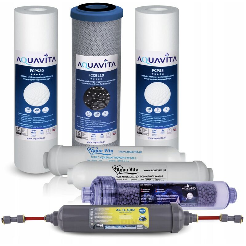 Jeu de cartouches SRO8R 7 pièces