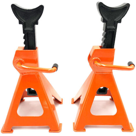 Jeu de chandelles acier/fonte PRO 3000 kg CE Ht. 280 à 420 mm pour atelier - 843030 - Beast