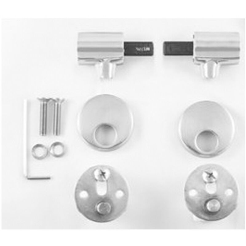 Jacob Delafon - Jeu de charnières ETA024-CP pour Escale, Freelance et Presquille siège rembourré par