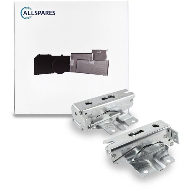 Jeu de charnières pour réfrigérateurs ou congélateurs encastrés (2pcs) 481147 / 00481147 par Allspares