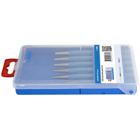 Jeu de chasse-clous UNIOR 601737 6 pièces 2 à 6 en boîte plastique
